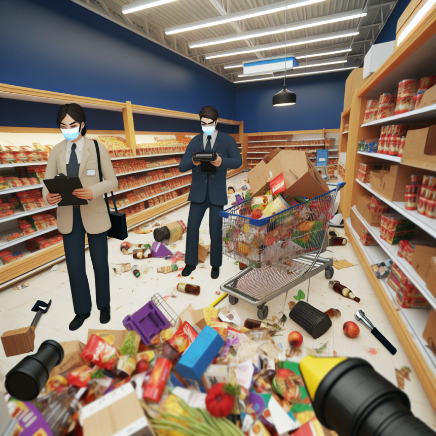 Brazen theft coup at Lidl exposed