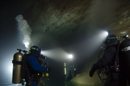 Diver missing in mine