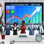 They believe in a stock market lift next year as well - "15 percent"