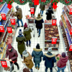 Chocolate and coffee make the grocery bag for Christmas more expensive