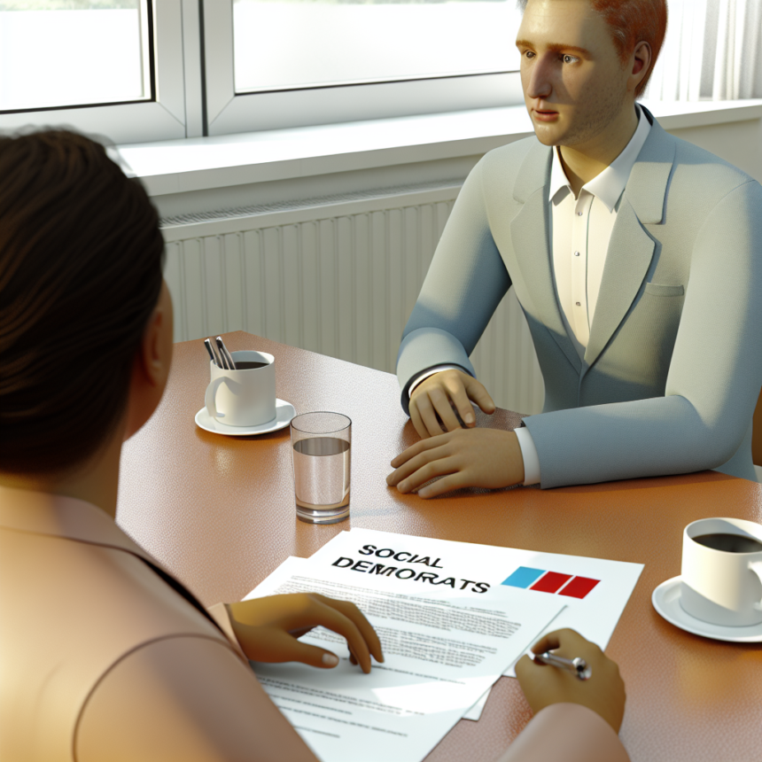 The Social Democrats want to enter into a ten-year pact with the Moderates