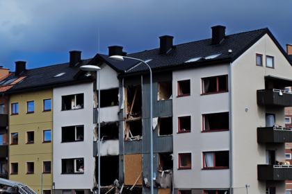 Explosion in residential area in Södertälje