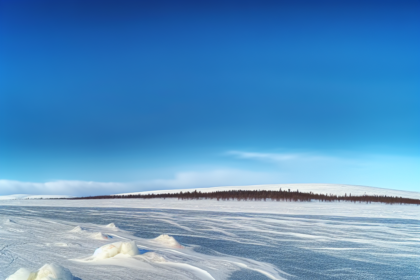 40 mile long ice belt cuts through the country | Sweden