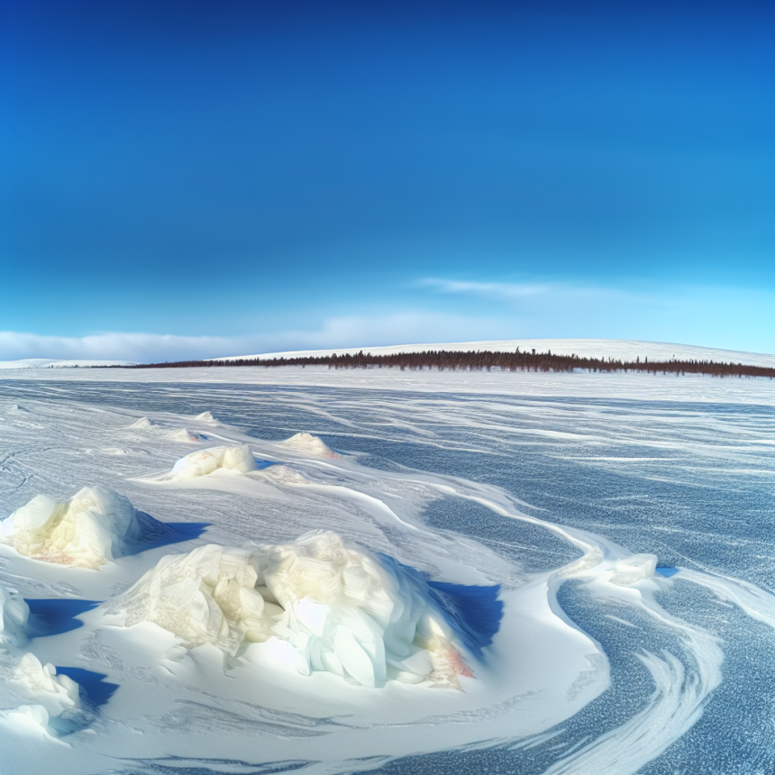 40 mile long ice belt cuts through the country | Sweden