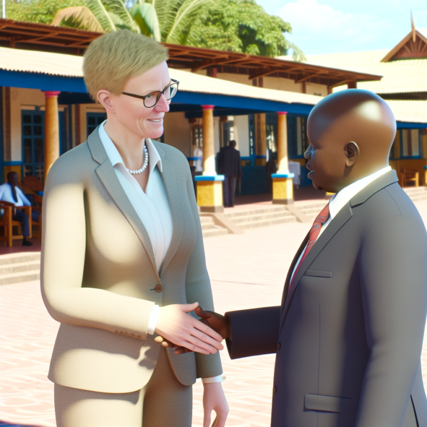 Foreign Minister Maria Malmer Stenergard visits Eritrea