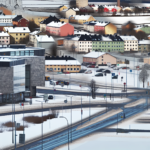 Västerås has gotten rid of half of its days with snow