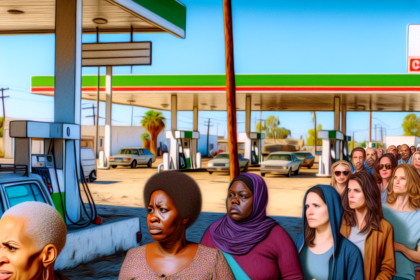 Women get the least when the "gas" is handed out