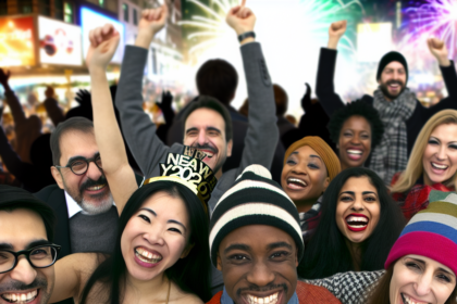 The frenzy at New Year's when 2025 became 2026