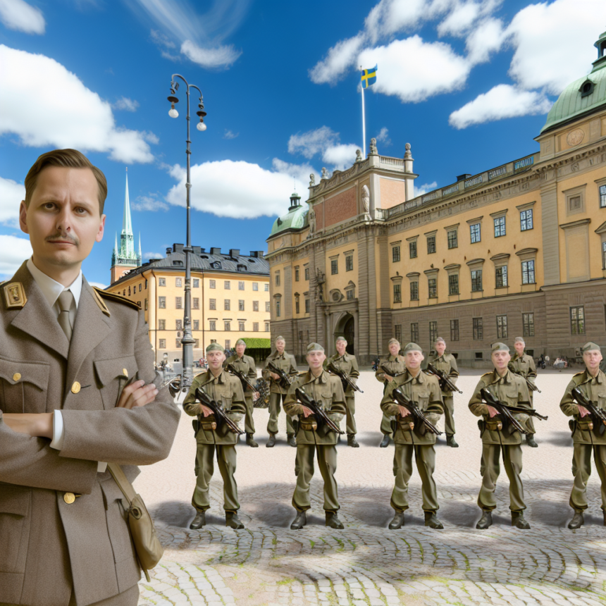 The armed forces are linked to a suspected spy in Stockholm