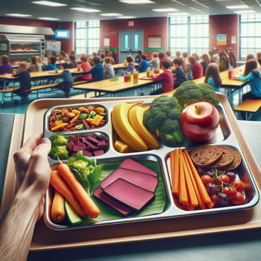 There should always be meat alternatives for school meals