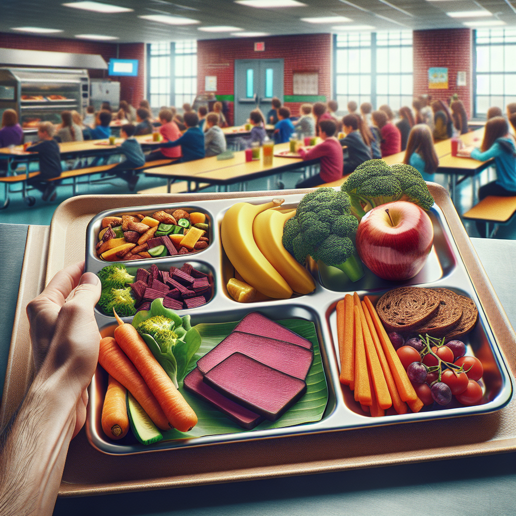 There should always be meat alternatives for school meals